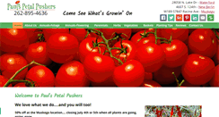 Desktop Screenshot of paulspetalpushers.com
